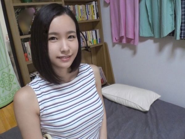 【黒髪清楚系美少女】電マ責めで敏感ボディがピクピク♥パンツ越しでも感じちゃうウブな反応がたまらない！大胆にオマ○コくぱぁで大股開き、素人娘の恥じらいエッチ♡