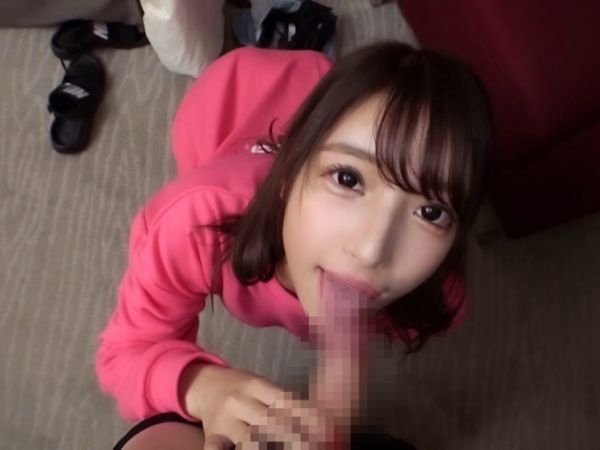 【貧乳ちゃん】かわいいお顔のギャルちゃん！ほっそい身体でちっぱい！コリコリ乳首舐めたら彼女も感じちゃってご奉仕展開！
