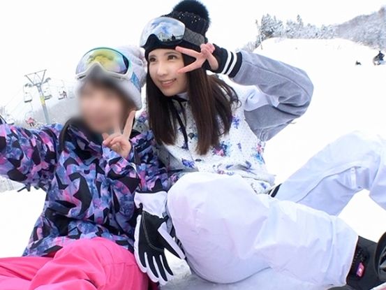 【ゲレンデ美女】「見ちゃいや♡」超SSS級ビッチに中出しっ！ウェアの下は極エロな美乳だったので抱いて中出し！